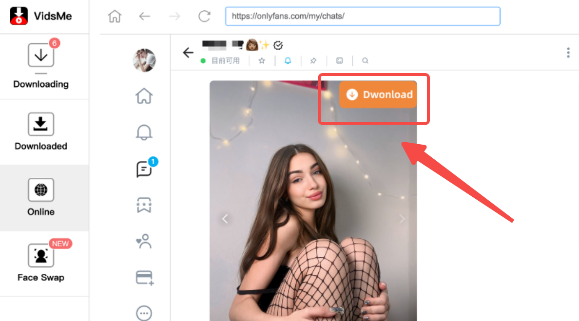 Download OnlyFans Video with VidsMe