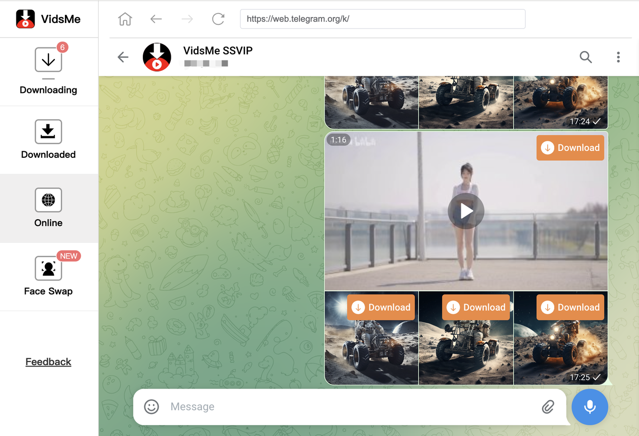 comment faire pour télécharger des vidéos sur telegram